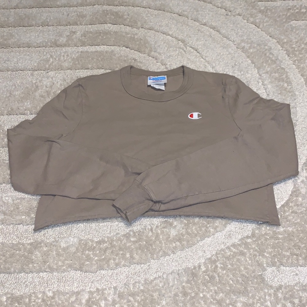 Champion Crop Long Sleeve Tee - Picture 2 of 7